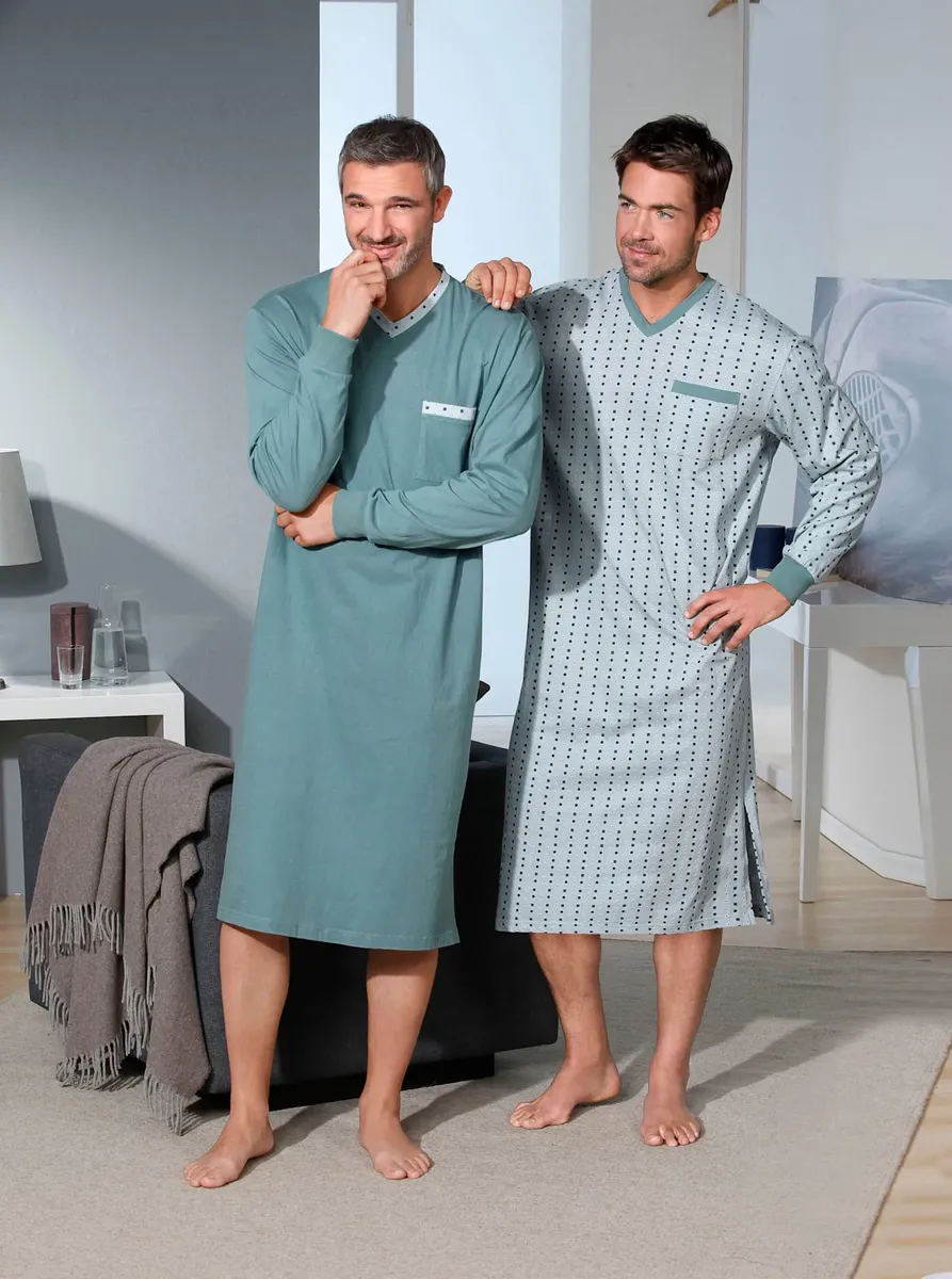 Ночная рубашка Kings Club "Ночные рубашки", цвет Mint + Mint-Bedruckt
Ночная рубашка Kings Club "Ночные рубашки", цвет Mint + Mint-Bedruckt