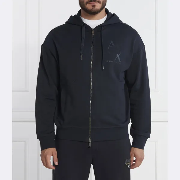 Толстовка обычного кроя Armani Exchange, синий 
Толстовка обычного кроя Armani Exchange, синий