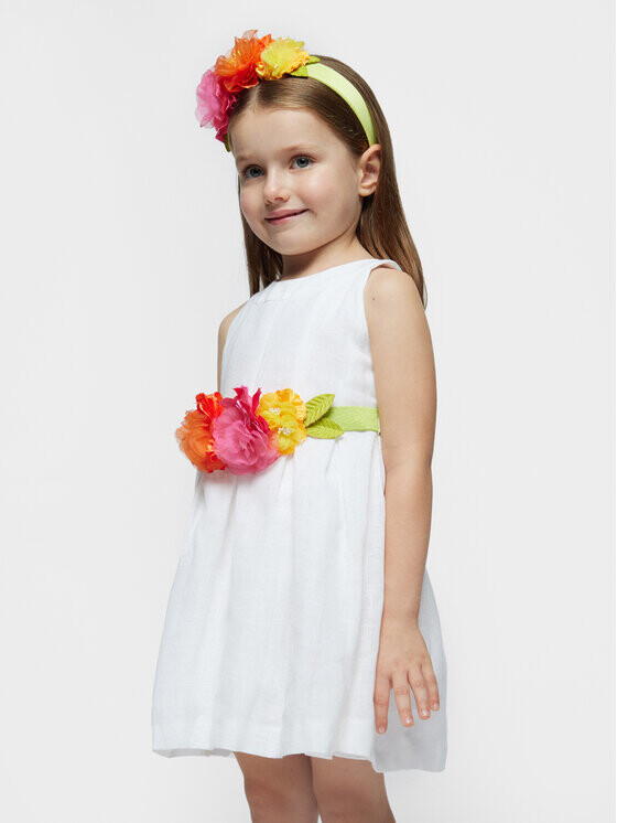 Платье стандартного кроя Mayoral, белый
Платье стандартного кроя Mayoral, белый