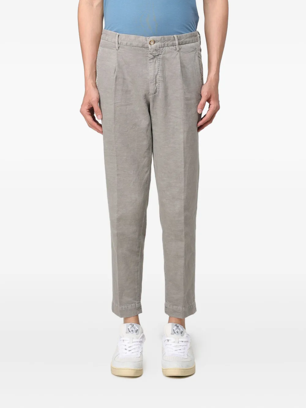 Плиссированные брюки Incotex, серый
Плиссированные брюки Incotex, серый