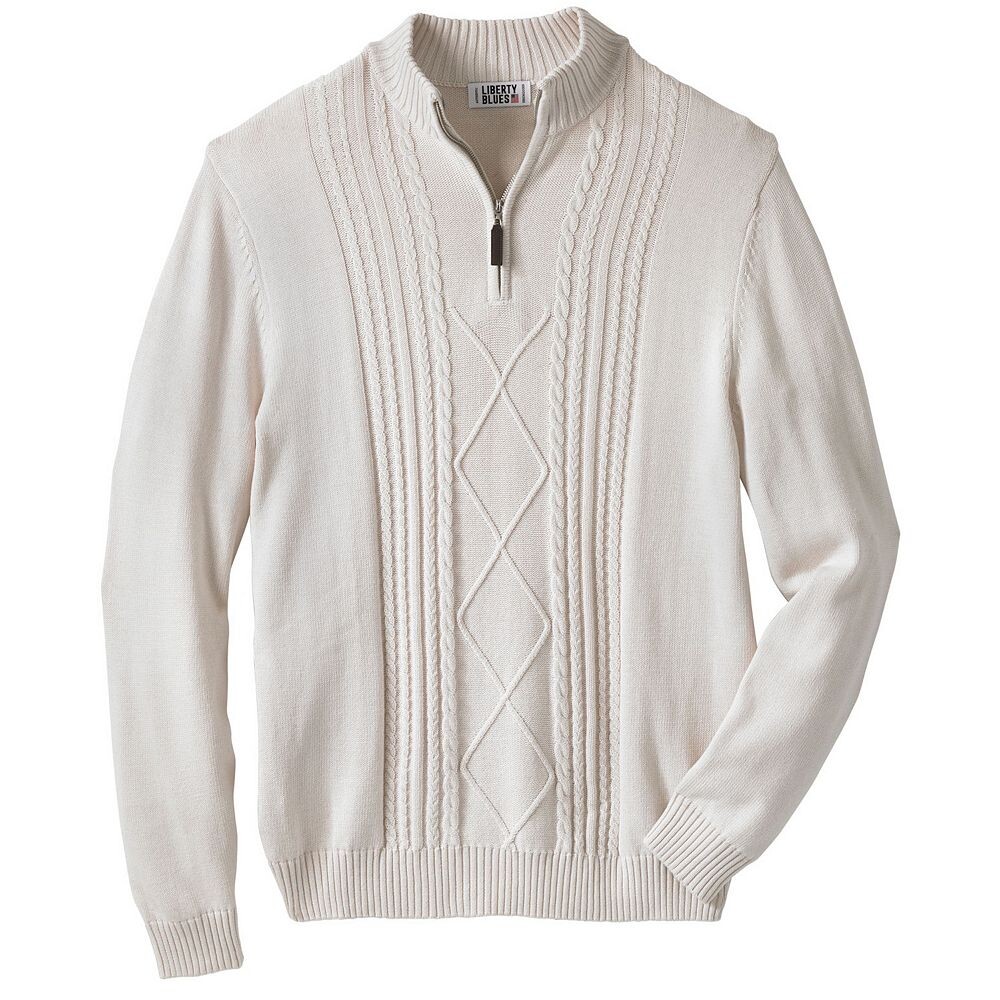 Мужской свитер большой и высокой вязки с молнией Liberty Blues By Kingsize, цвет Sand Stone
Мужской свитер большой и высокой вязки с молнией Liberty Blues By Kingsize, цвет Sand Stone