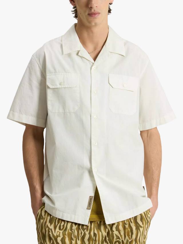 Повседневная рубашка с кэмп-воротником из пима-хлопка WOOLRICH, Jet Stream
Повседневная рубашка с кэмп-воротником из пима-хлопка WOOLRICH, Jet Stream