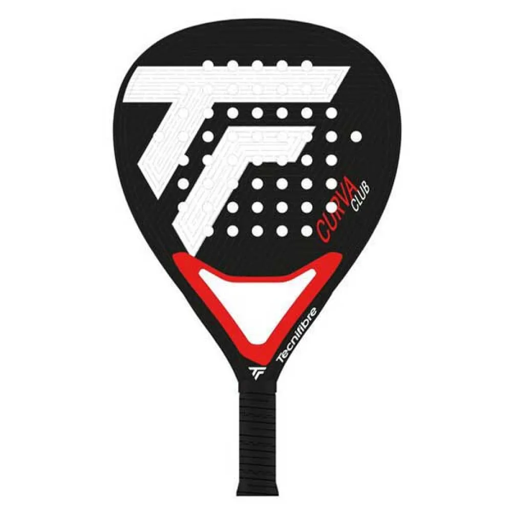 Ракетка для паделя Tecnifibre Curva club, черный
Ракетка для паделя Tecnifibre Curva club, черный