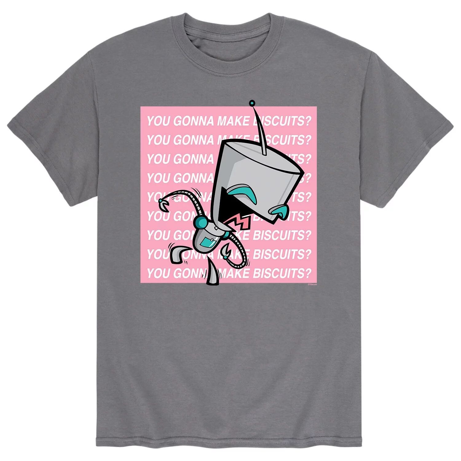 Мужская блестящая футболка Invader Zim Gir Biscuit Licensed Character
Мужская блестящая футболка Invader Zim Gir Biscuit Licensed Character