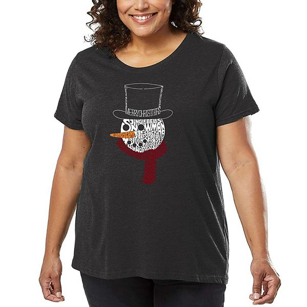 Футболка с принтом Snowman face для женщин plus size La Pop Art, Grey
Футболка с принтом Snowman face для женщин plus size La Pop Art, Grey