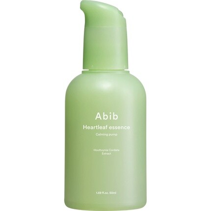 Успокаивающая помпа Abib Heartleaf Essence 1,69 жидких унций, 50 мл
Успокаивающая помпа Abib Heartleaf Essence 1,69 жидких унций, 50 мл