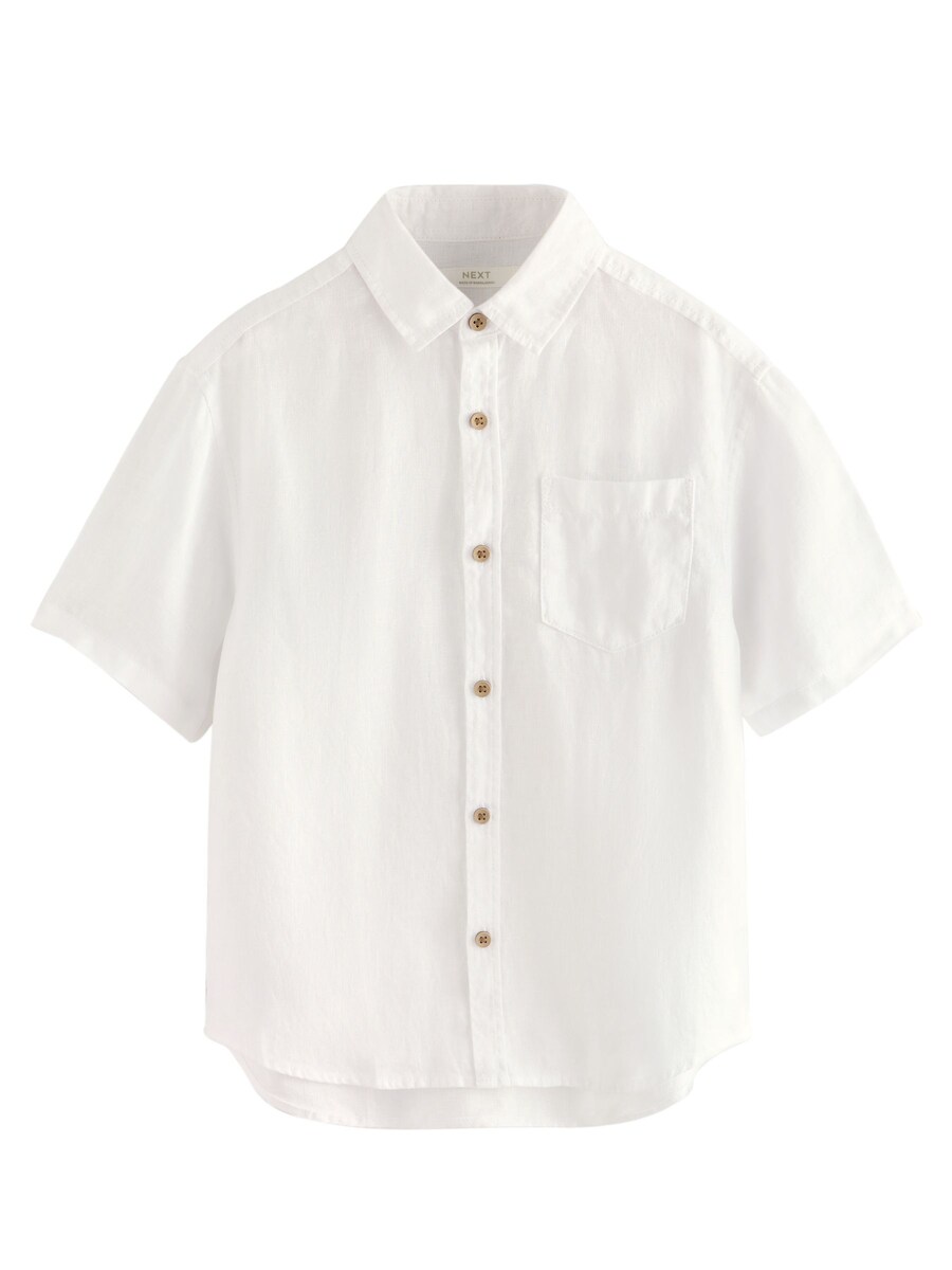 Рубашка на пуговицах классического кроя Next, белый
Рубашка на пуговицах классического кроя Next, белый