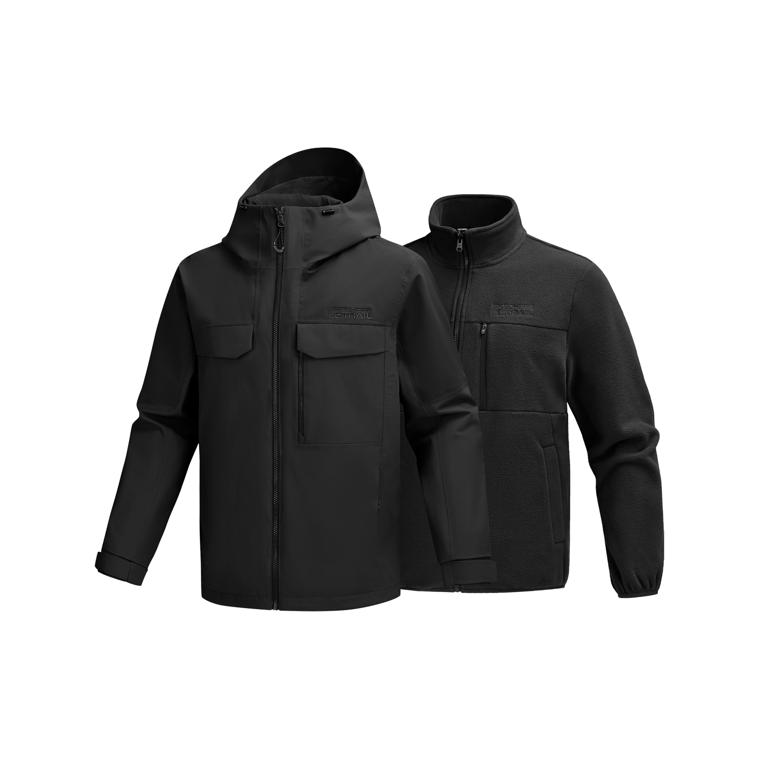 Ветровка мужская непромокаемая Skechers, черный
Ветровка мужская непромокаемая Skechers, черный