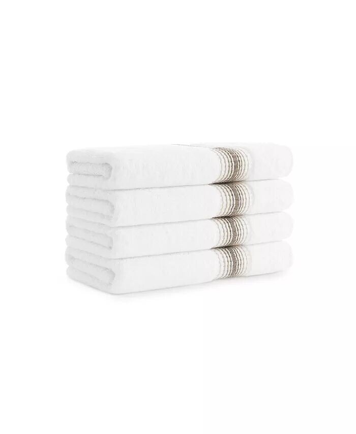 Роскошные белые турецкие полотенца для рук в полоску для ванной комнаты, 600 GSM, 18x32 дюйма, упаковка из 4 штук, супермягкие впитывающие полотенца для рук Aston and Arden, бежевый
Роскошные белые турецкие полотенца для рук в полоску для ванной комнаты, 600 GSM, 18x32 дюйма, упаковка из 4 штук, супермягкие впитывающие полотенца для рук Aston and Arden, бежевый