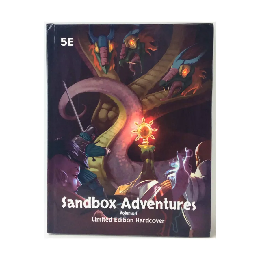 Sandbox Adventures Vol. 1 (Limited Edition), D&D 5E Supplements (Headless Hydra), твердый переплет
Sandbox Adventures Vol. 1 (Limited Edition), D&D 5E Supplements (Headless Hydra), твердый переплет