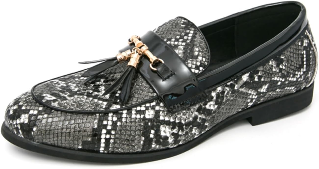 Мужские лоферы без шнурков с кисточками из искусственной кожи - замшевые кисточки, фактурная искусственная кожа, эластичный верх - идеально подходят для черно-белых мероприятий, вечеринок в винтажном стиле и стильного повседневного образа Kpdwfm...
Мужские лоферы без шнурков с кисточками из искусственной кожи - замшевые кисточки, фактурная искусственная кожа, эластичный верх - идеально подходят для черно-белых мероприятий, вечеринок в винтажном стиле и стильного повседневного образа Kpdwfm...