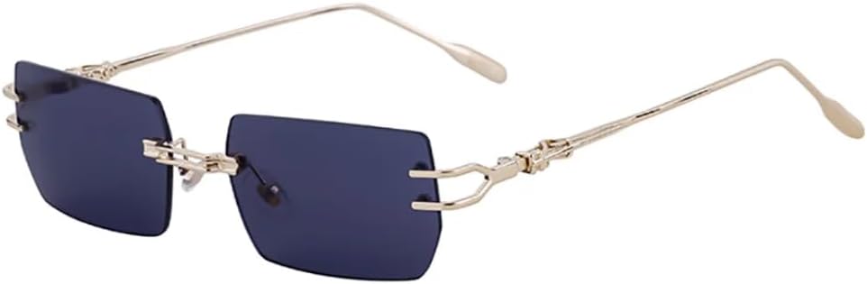 Роскошные солнцезащитные очки без оправы для женщин, модные, в стиле ретро, с градиентным переходом цвета, для активного отдыха, защита от УФ-излучения UV400 TKKTLLT, Gold Black
Роскошные солнцезащитные очки без оправы для женщин, модные, в стиле ретро, с градиентным переходом цвета, для активного отдыха, защита от УФ-излучения UV400 TKKTLLT, Gold Black