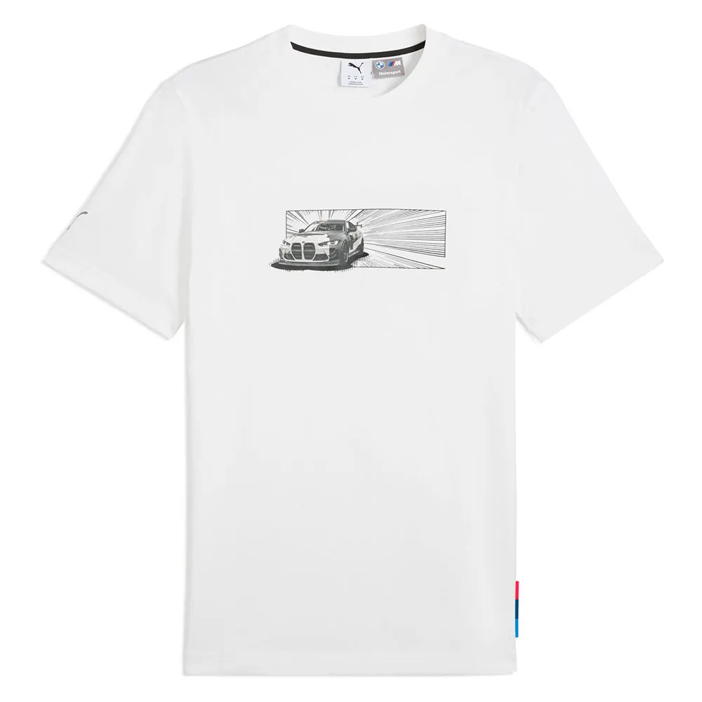 Футболка с коротким рукавом Puma BMW Motorsport Car, белый
Футболка с коротким рукавом Puma BMW Motorsport Car, белый