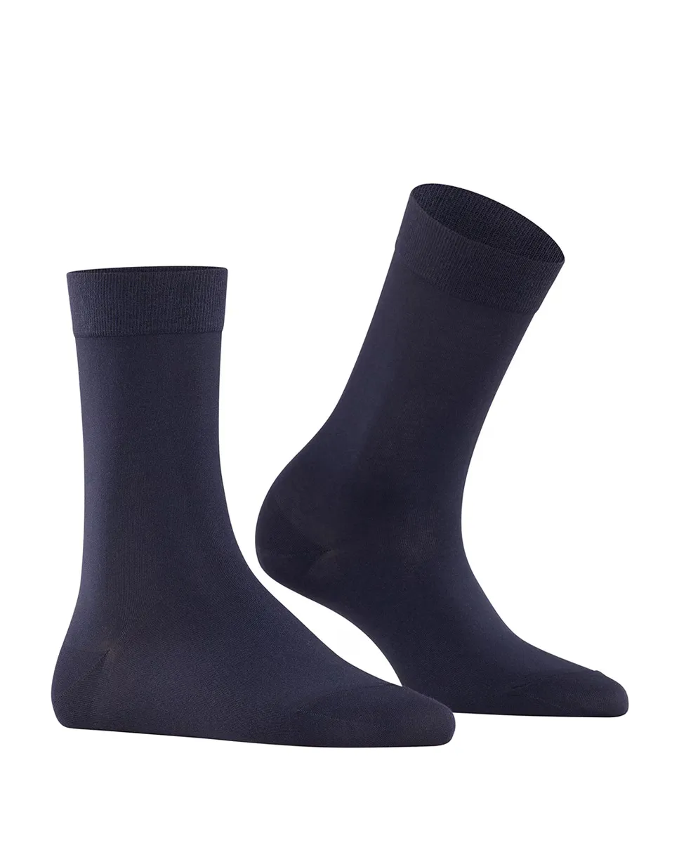 Базовые хлопковые женские носки Falke, синий
Базовые хлопковые женские носки Falke, синий