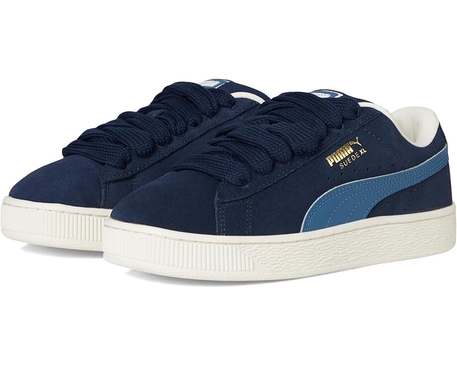 Кроссовки PUMA Kids Suede XL, цвет Club Navy/Blue Horizon
Кроссовки PUMA Kids Suede XL, цвет Club Navy/Blue Horizon