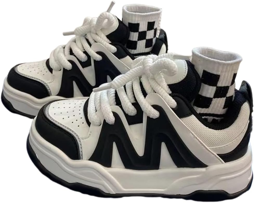 Мужские повседневные кроссовки с цветными вставками, толстой подошвой, для тенниса и походов, на шнуровке, удобные, в стиле Y2K, для ходьбы Lexamen, белый
Мужские повседневные кроссовки с цветными вставками, толстой подошвой, для тенниса и походов, на шнуровке, удобные, в стиле Y2K, для ходьбы Lexamen, белый