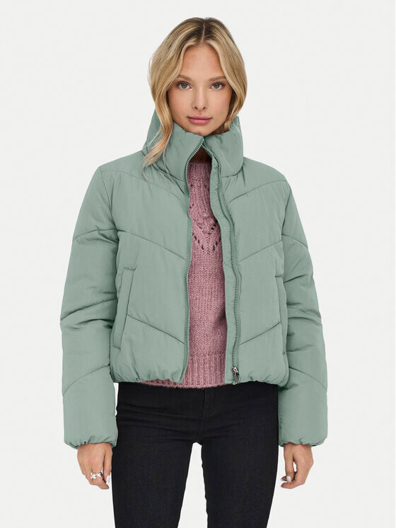 Пуховик стандартного кроя Only, зеленый
Пуховик стандартного кроя Only, зеленый