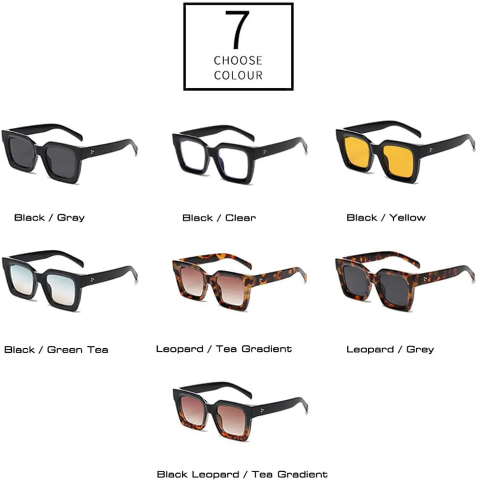 Солнцезащитные очки Rivets для мужчин в винтажном стиле, модные солнцезащитные очки UV400 для женщин, градиентные солнцезащитные очки TKKTLLT, Black Green Tea
Солнцезащитные очки Rivets для мужчин в винтажном стиле, модные солнцезащитные очки UV400 для женщин, градиентные солнцезащитные очки TKKTLLT, Black Green Tea