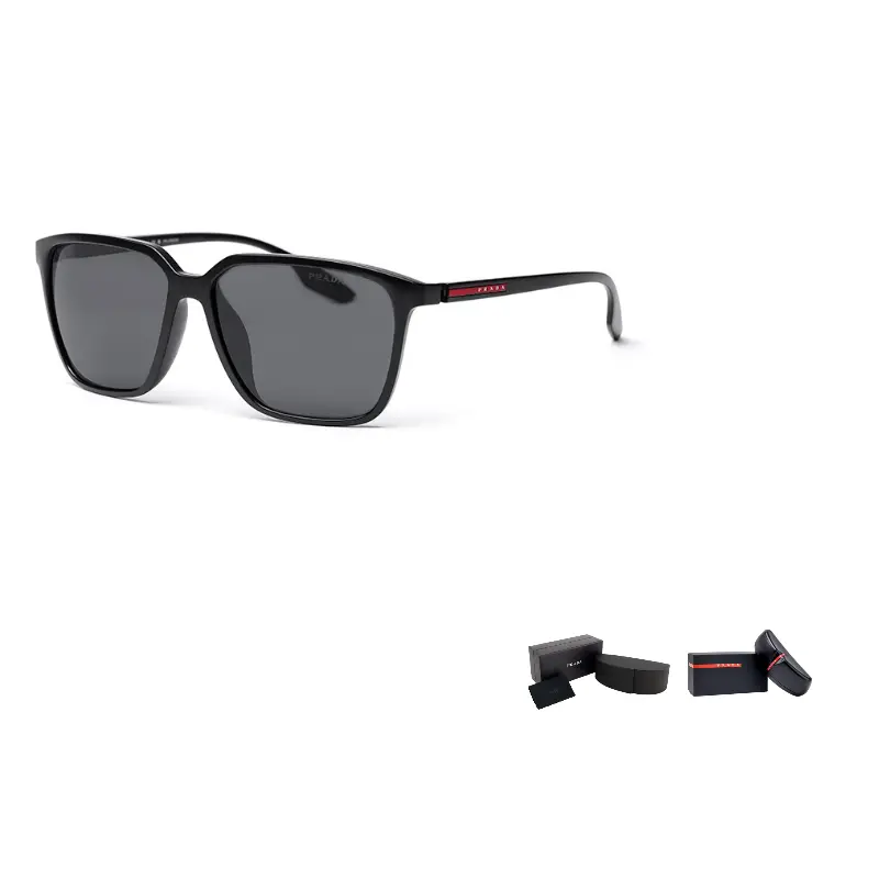 PRADA Пластиковая оправа квадратные солнцезащитные очки мужские, 1BO5Z1
PRADA Пластиковая оправа квадратные солнцезащитные очки мужские, 1BO5Z1