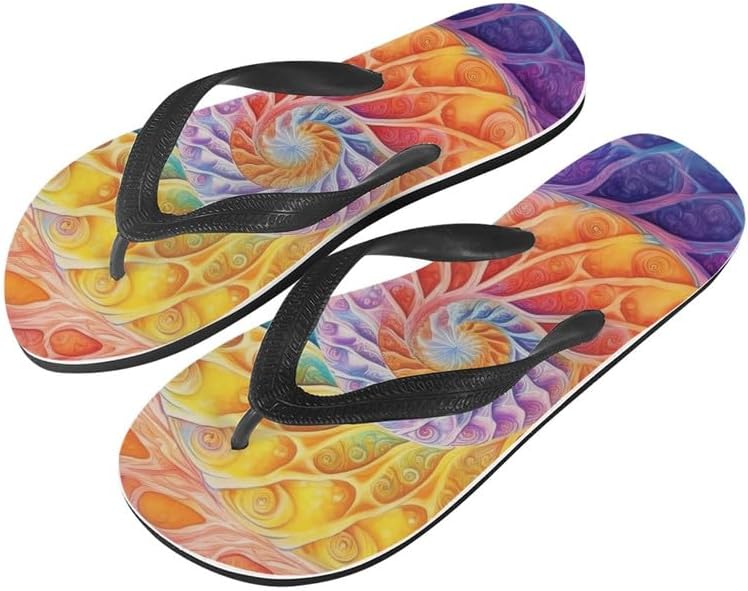 Женские шлепанцы с тай-дай Semiouray, Гавайский граффити, мягкие и удобные, летние шлепанцы для душа на открытом воздухе, Colorful Boho Spiral Art
Женские шлепанцы с тай-дай Semiouray, Гавайский граффити, мягкие и удобные, летние шлепанцы для душа на открытом воздухе, Colorful Boho Spiral Art