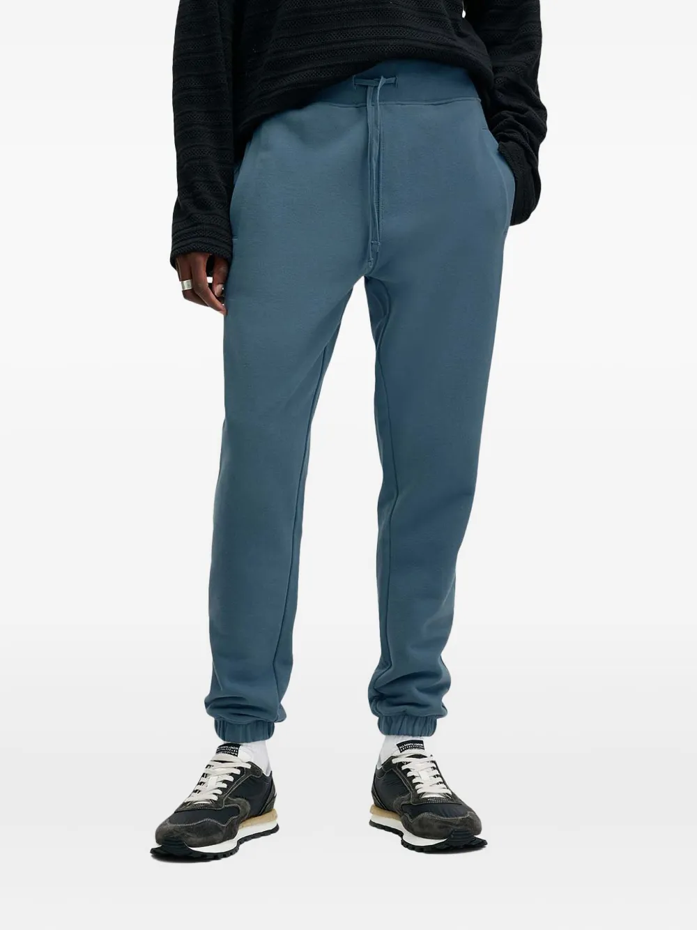 Спортивные штаны с вышитым логотипом Raven AllSaints, синий 
Спортивные штаны с вышитым логотипом Raven AllSaints, синий