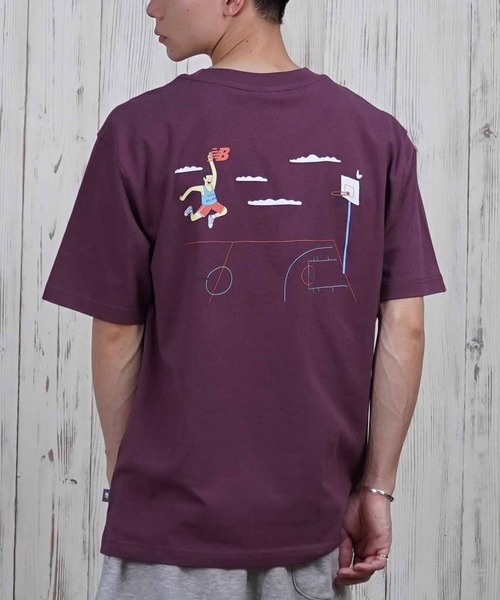 Футболка с коротким рукавом, принт на спине, унисекс New Balance
Футболка с коротким рукавом, принт на спине, унисекс New Balance