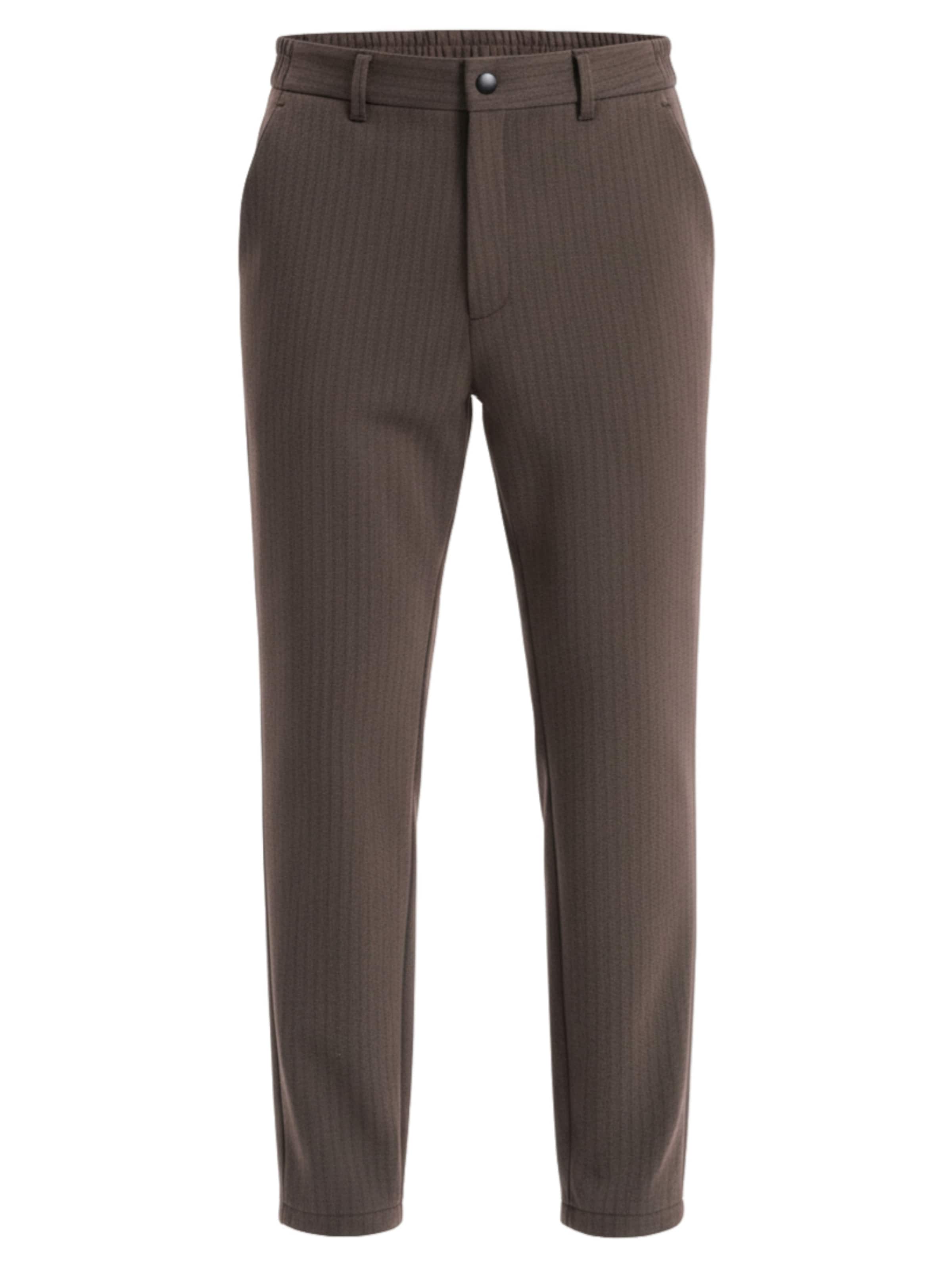 Ombre Обычные брюки в темно-коричневом цвете
Ombre Обычные брюки в темно-коричневом цвете