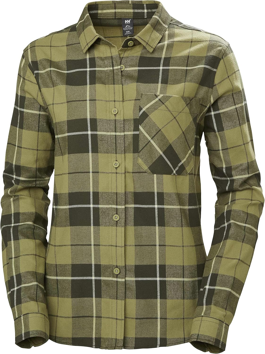 Helly-Hansen W Lokka Flannel LS Shirt - женская фланелевая рубашка с длинным рукавом, мягкая и прочная, идеальна для активного отдыха и повседневной носки Helly Hansen, 444 Sage Plaid
Helly-Hansen W Lokka Flannel LS Shirt - женская фланелевая рубашка с длинным рукавом, мягкая и прочная, идеальна для активного отдыха и повседневной носки Helly Hansen, 444 Sage Plaid