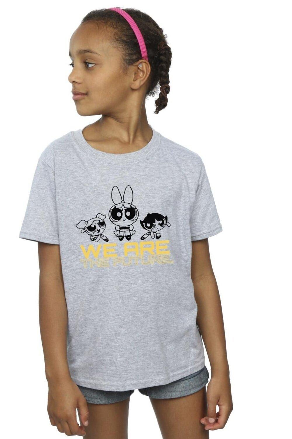 Хлопковая футболка «Мы будущее» Powerpuff Girls, серый
Хлопковая футболка «Мы будущее» Powerpuff Girls, серый