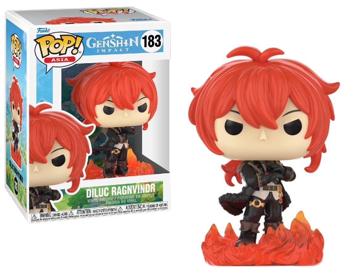Funko POP! Genshin Impact Games 183 Дилюк Рагнвиндр
Funko POP! Genshin Impact Games 183 Дилюк Рагнвиндр