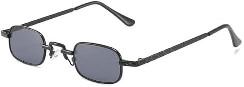 Маленькие прямоугольные солнцезащитные очки для женщин и мужчин, модные ретро-очки в металлической оправе, винтажные панк-очки с защитой от УФ-излучения UV400 MTZJH, Black Grey
Маленькие прямоугольные солнцезащитные очки для женщин и мужчин, модные ретро-очки в металлической оправе, винтажные панк-очки с защитой от УФ-излучения UV400 MTZJH, Black Grey