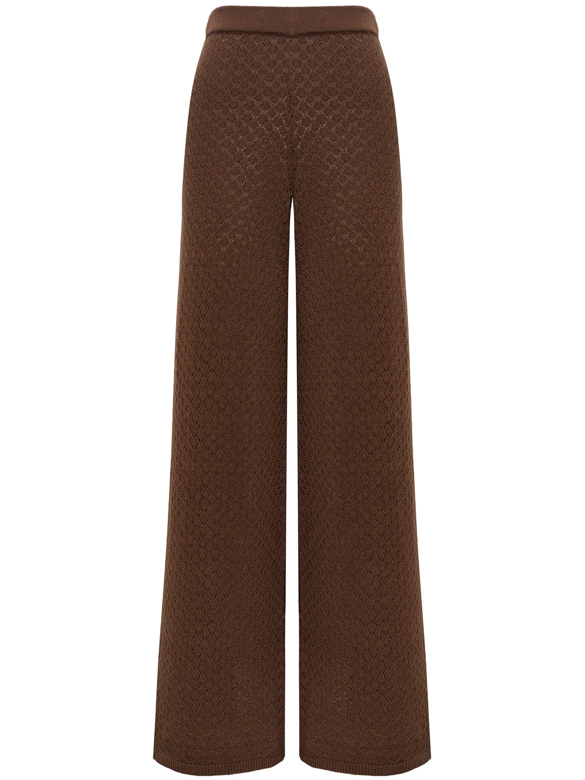 Трикотажные брюки широкого кроя 12 Storeez, коричневый
Трикотажные брюки широкого кроя 12 Storeez, коричневый