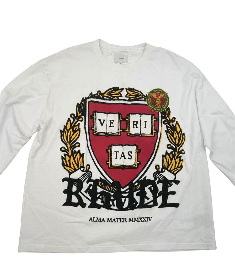 Футболка Rhude Veritas T-Shirt, White
Футболка Rhude Veritas T-Shirt, White