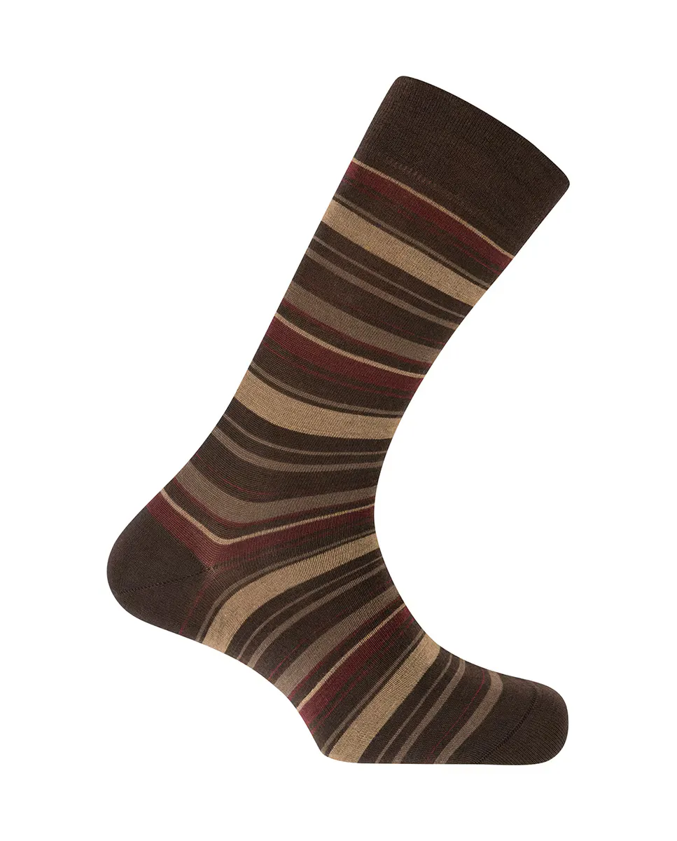 Мужские шерстяные носки с коричневой полоской Punto Blanco
Мужские шерстяные носки с коричневой полоской Punto Blanco