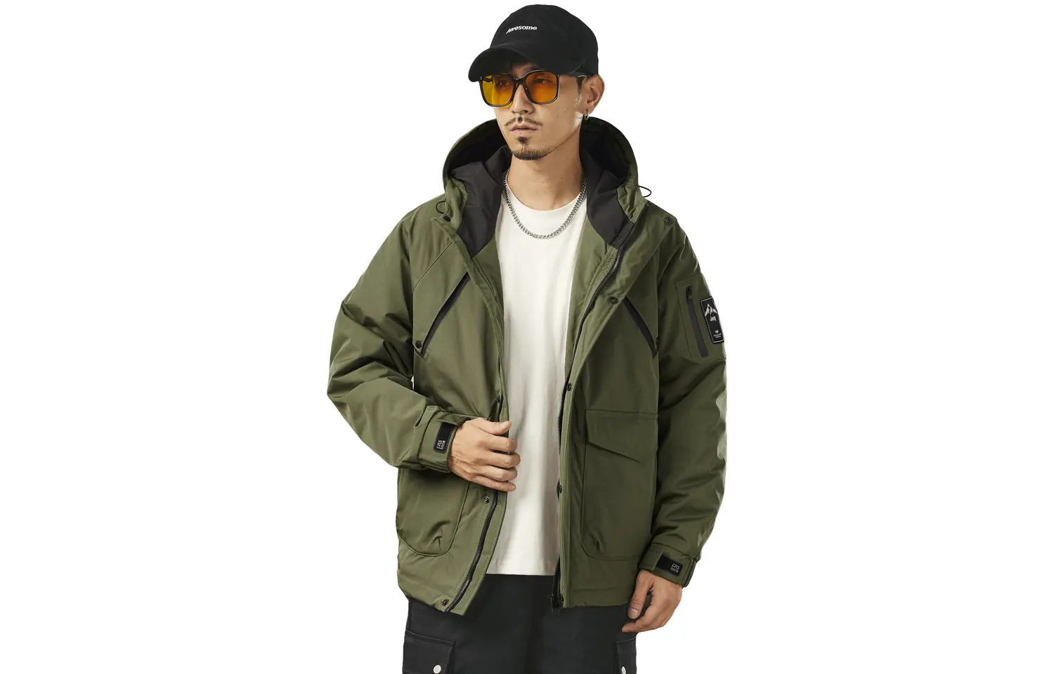 Jeep Пуховик мужской, Green
Jeep Пуховик мужской, Green