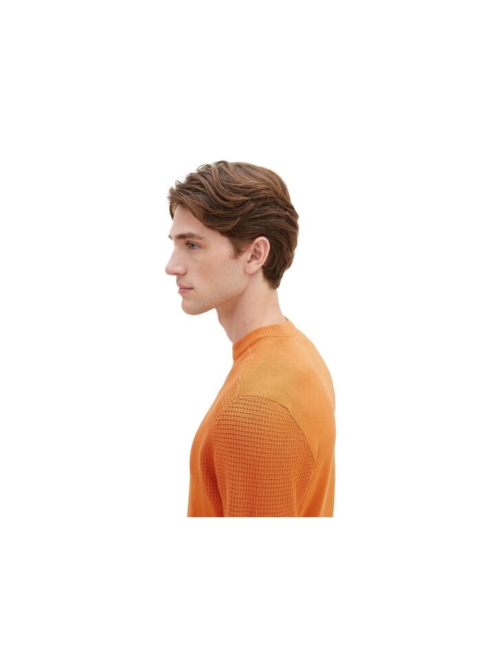 Пуловер Tom Tailor, оранжевый 
Пуловер Tom Tailor, оранжевый