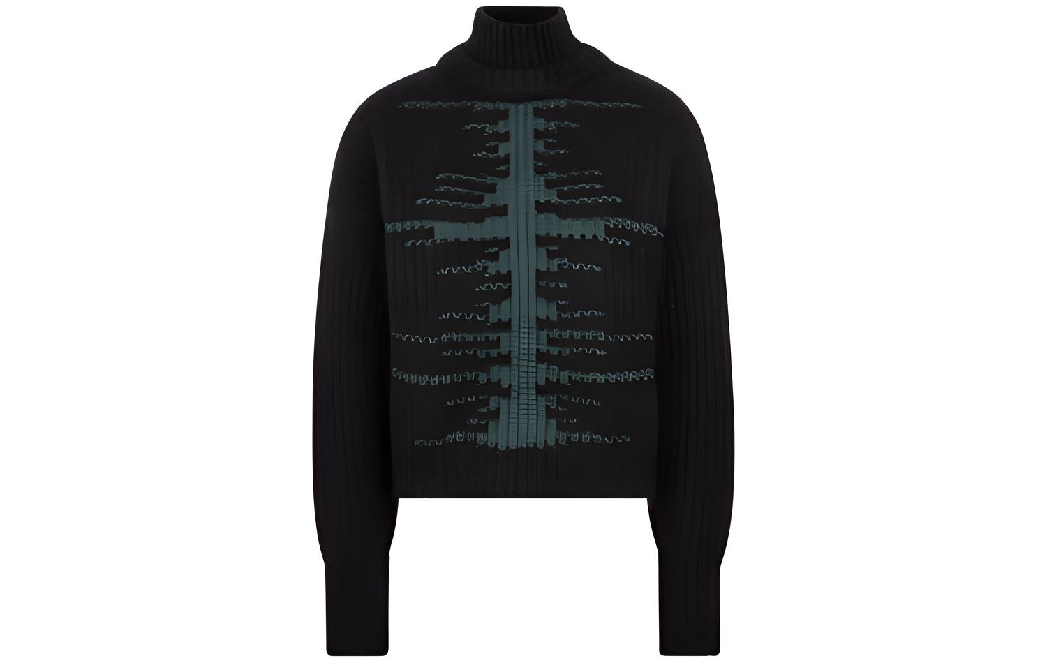 Maison Kitsune Свитер женский FW21, черный
Maison Kitsune Свитер женский FW21, черный