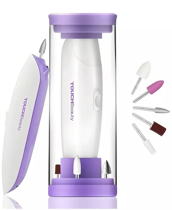 Набор электрических беспроводных пилочек для маникюра и педикюра Touchbeauty, цвет Purple
Набор электрических беспроводных пилочек для маникюра и педикюра Touchbeauty, цвет Purple