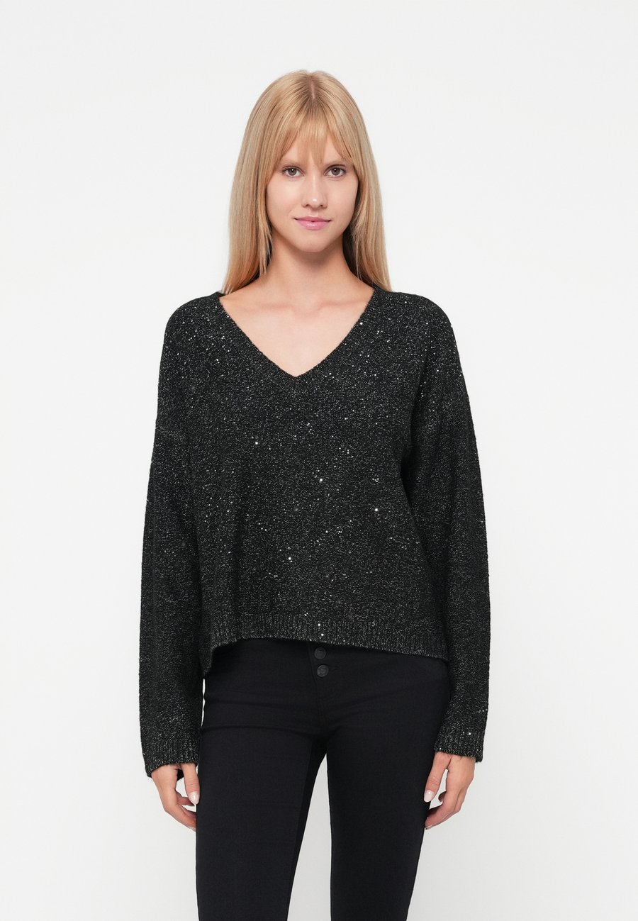 Джемпер ONLY ONLARIZONA V NECK, Black/Silver Coloured/Black
Джемпер ONLY ONLARIZONA V NECK, Black/Silver Coloured/Black