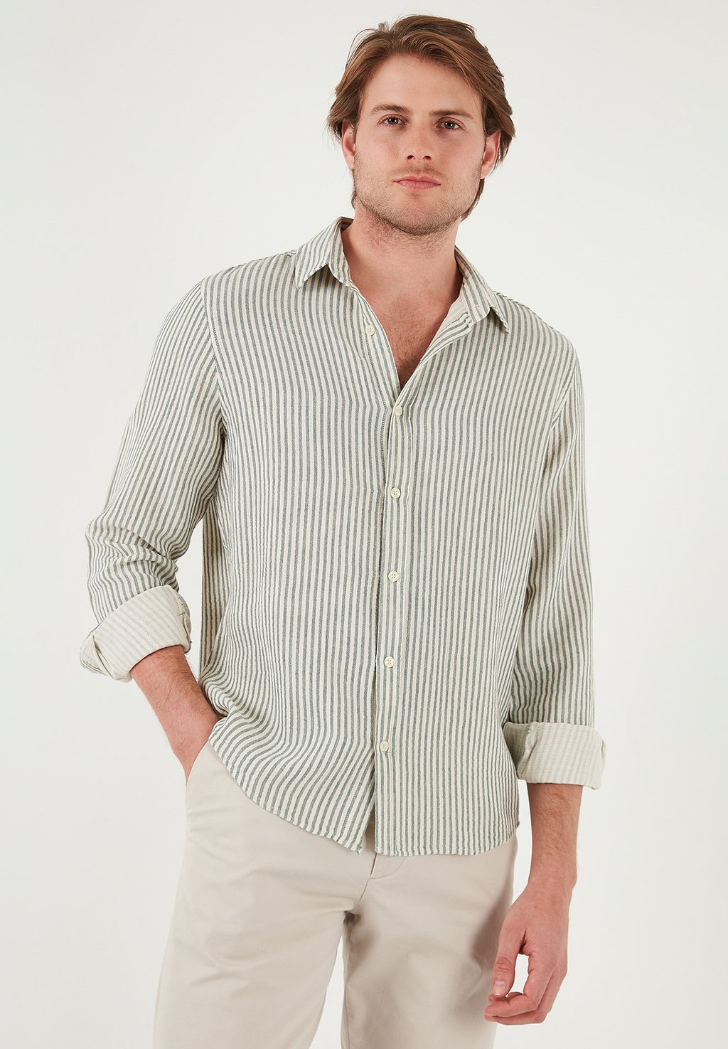 Рубашка REGULAR FIT Buratti, хаки
Рубашка REGULAR FIT Buratti, хаки