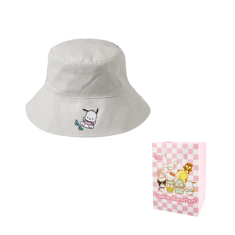 Sanrio Пача Догс Полиэстер Берет Женский, Pacha dog bucket hat 
Sanrio Пача Догс Полиэстер Берет Женский, Pacha dog bucket hat
