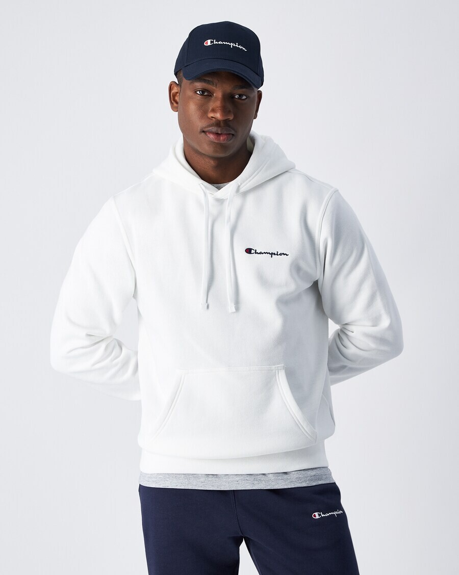 Толстовка с капюшоном Champion Authentic Athletic Apparel Sweatshirt, белый 
Толстовка с капюшоном Champion Authentic Athletic Apparel Sweatshirt, белый