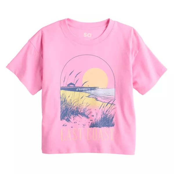 Детская и подростковая футболка с коротким рукавом и принтом, свободный крой, размеры S-XXL So, цвет east coast scenic
Детская и подростковая футболка с коротким рукавом и принтом, свободный крой, размеры S-XXL So, цвет east coast scenic