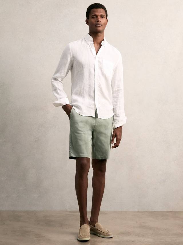 Шорты чино Wicket из хлопковой смеси Reiss, Pistachio
Шорты чино Wicket из хлопковой смеси Reiss, Pistachio
