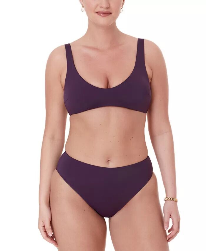 Женский бикини-топ Delray с глубоким вырезом и высокой талией и плавками-бикини Andie, черный
Женский бикини-топ Delray с глубоким вырезом и высокой талией и плавками-бикини Andie, черный