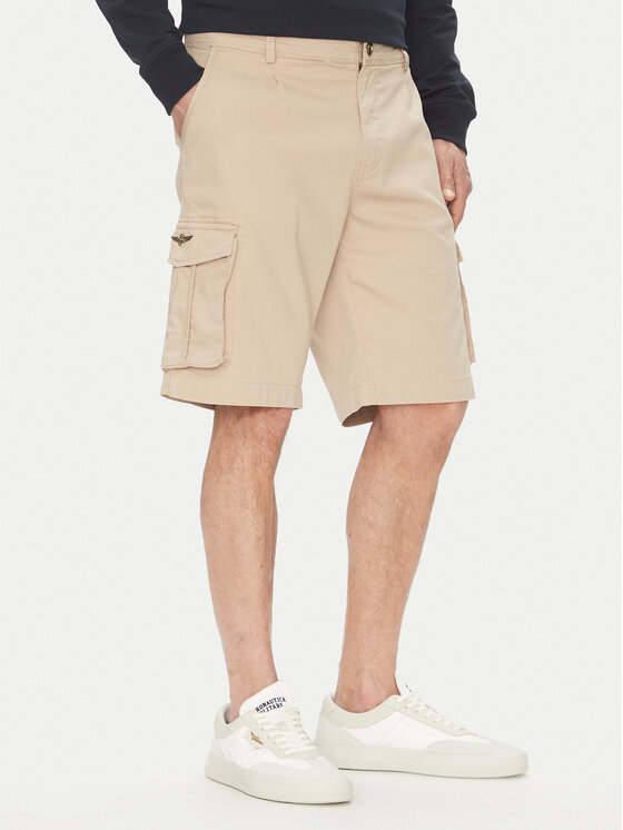 Шорты из ткани обычного кроя 251BE256CT3511 Aeronautica Militare, бежевый
Шорты из ткани обычного кроя 251BE256CT3511 Aeronautica Militare, бежевый