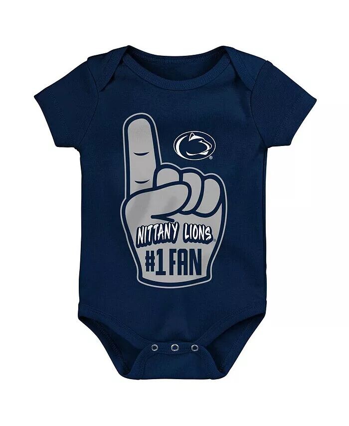 Боди для мальчиков и девочек Navy Penn State Nittany Lions #1 Fan Foam Finger Outerstuff
Боди для мальчиков и девочек Navy Penn State Nittany Lions #1 Fan Foam Finger Outerstuff