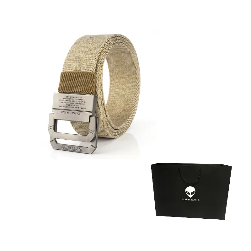 ALIEN BANG Нейлоновый кожаный ремень унисекс шириной 3,8 см, Coyote Brown
ALIEN BANG Нейлоновый кожаный ремень унисекс шириной 3,8 см, Coyote Brown