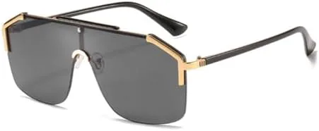 Панковские солнцезащитные очки без оправы для мужчин, винтажные очки для женщин, солнцезащитные очки для женщин с защитой от УФ-излучения UV400 MTZJH, C1
Панковские солнцезащитные очки без оправы для мужчин, винтажные очки для женщин, солнцезащитные очки для женщин с защитой от УФ-излучения UV400 MTZJH, C1