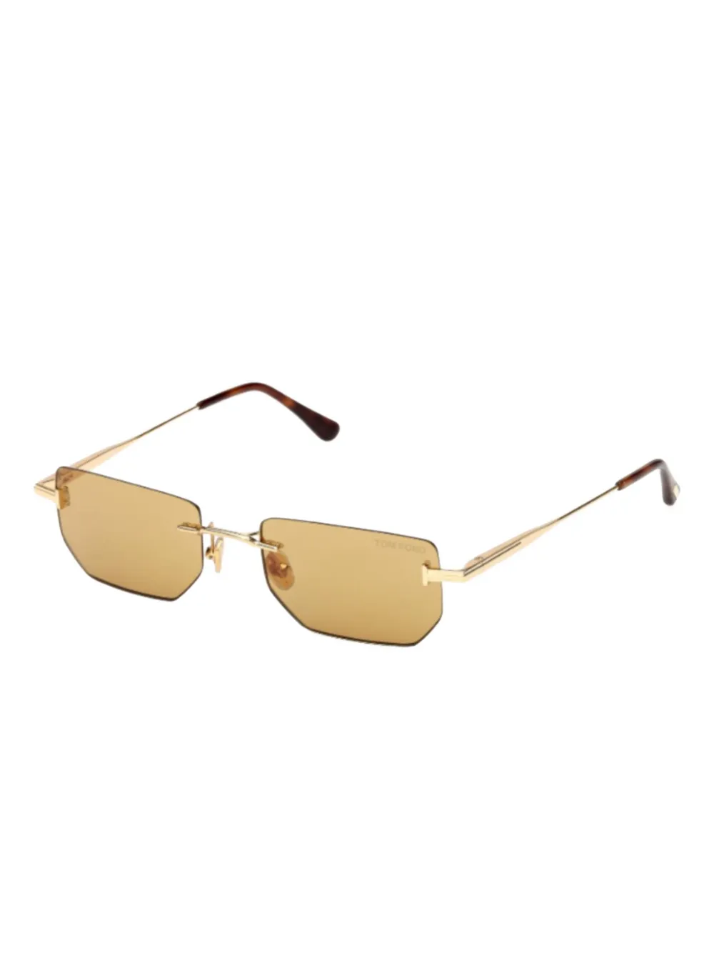 Солнцезащитные очки с геометрической оправой Tom Ford, золотистый
Солнцезащитные очки с геометрической оправой Tom Ford, золотистый
